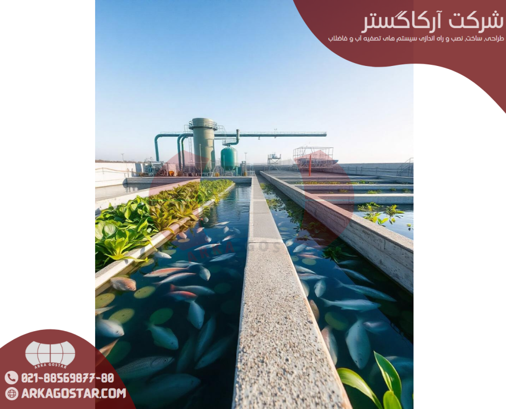 تصفیه آب برای استخر پرورش آبزیان