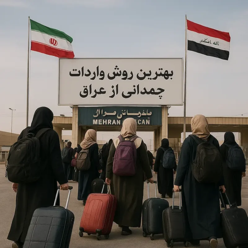 واردات چمدانی از عراق