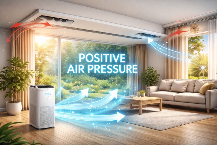 همه چیز درباره تهویه فشار مثبت که باید بدانید