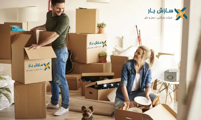 باربری و حمل اثاثیه در باغ فیض