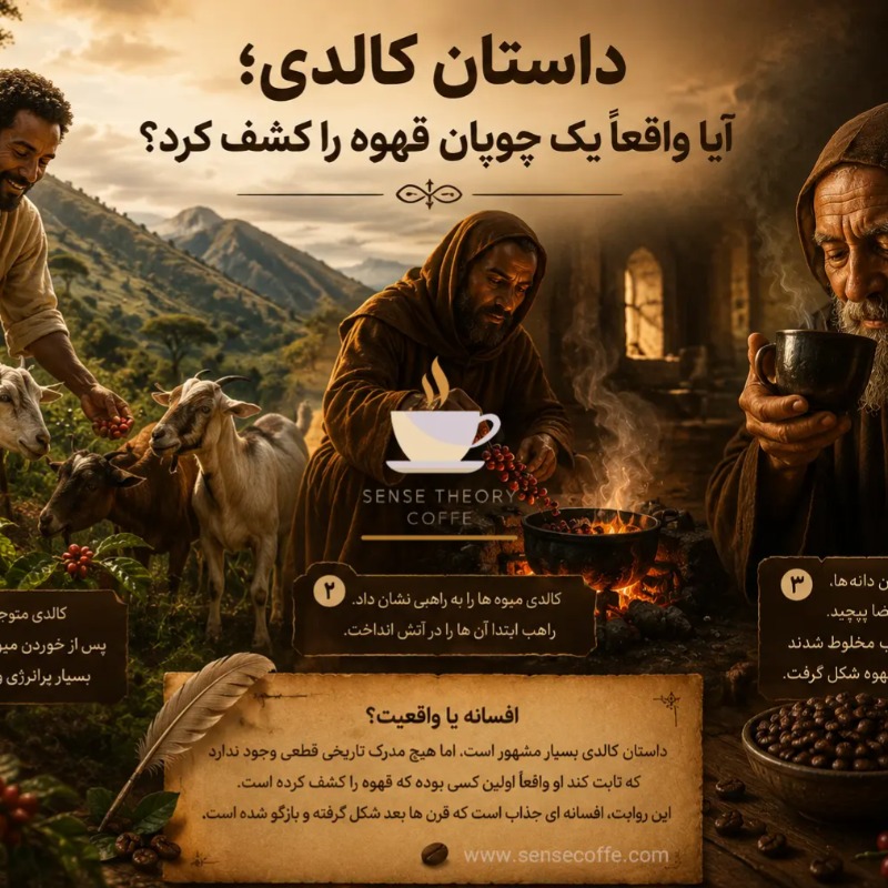 کشف قهوه برای اولین بار