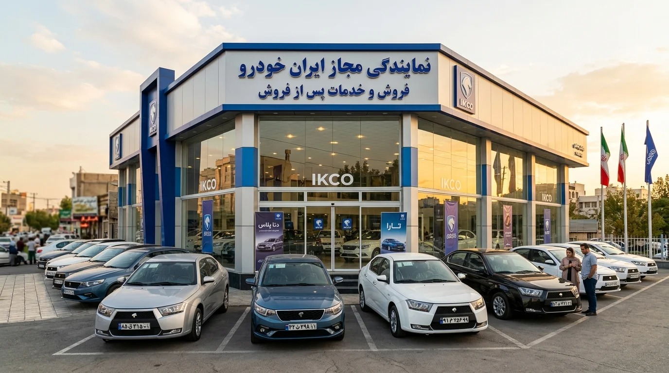 خرید از نمایندگی های ایران خودرو