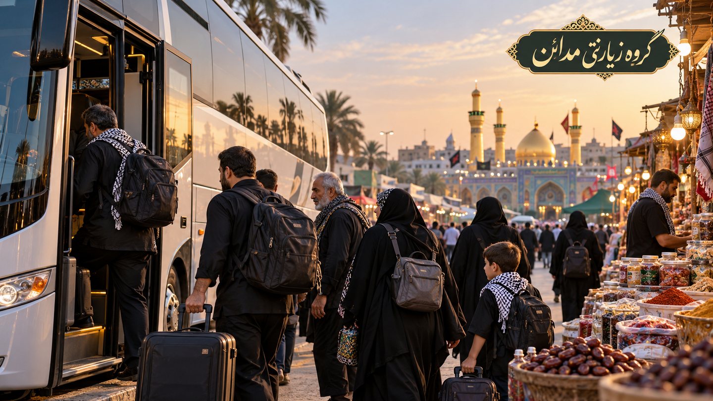 خرید و فروش در سفر کربلا و سفر زمینی زائران به عراق