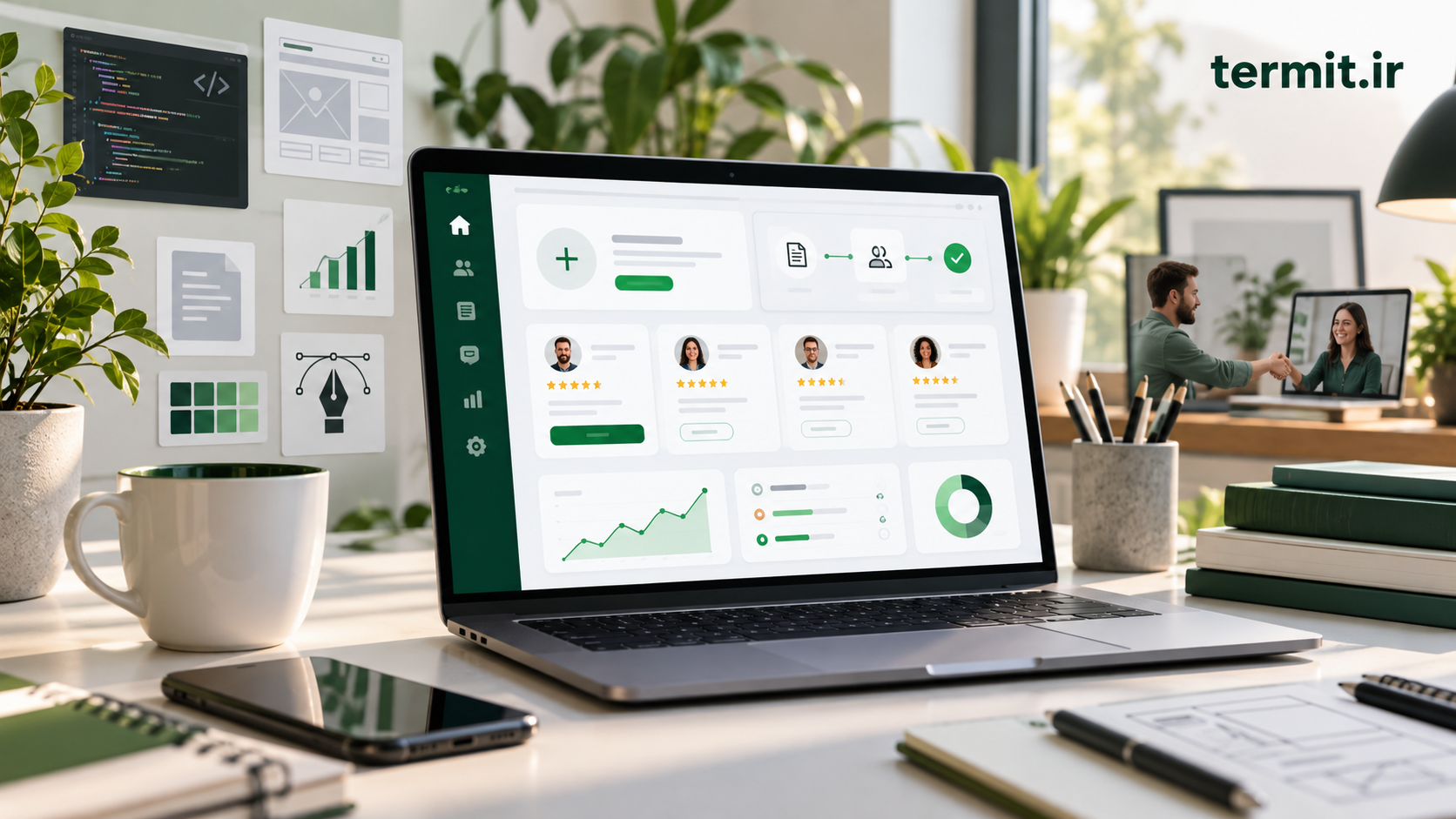 ترمیت؛ پلتفرم فریلنسری برای ارتباط کارفرما و فریلنسر | termit.ir
