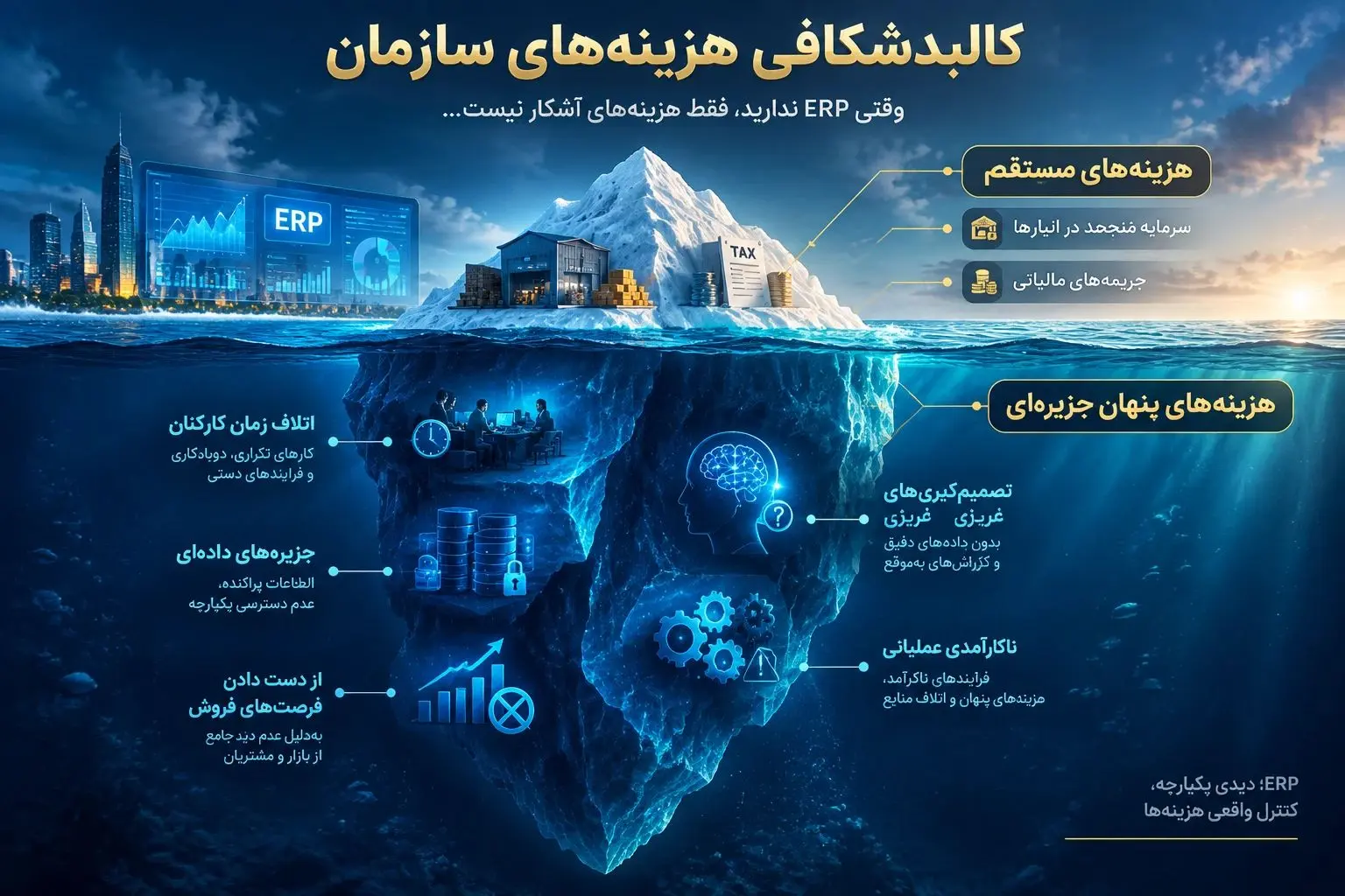 کالبدشکافی هزینه ها مستقیم، نامشهود و پنهان
